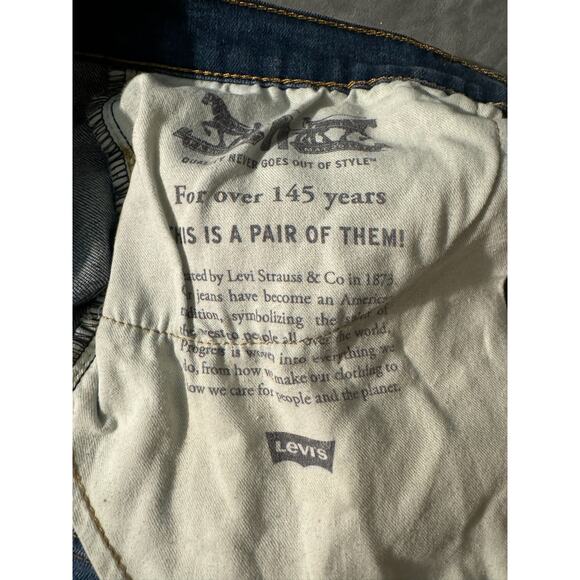 Levi's 514 Slim Straight Jeans Men's 34x30 - Picture 8 of 8